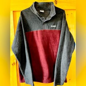 Men’s 1/4 Snap Fleece Pullover - Large Tall
